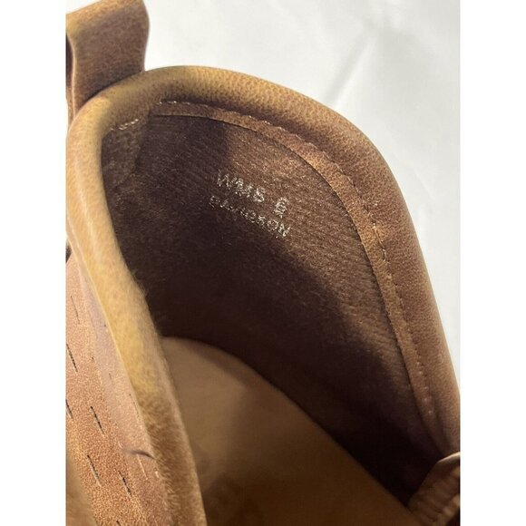 Report Women’s Davidson Tan Brown Ankle  Bootie Shoe Size 6 LEATHER - Picture 9 of 15